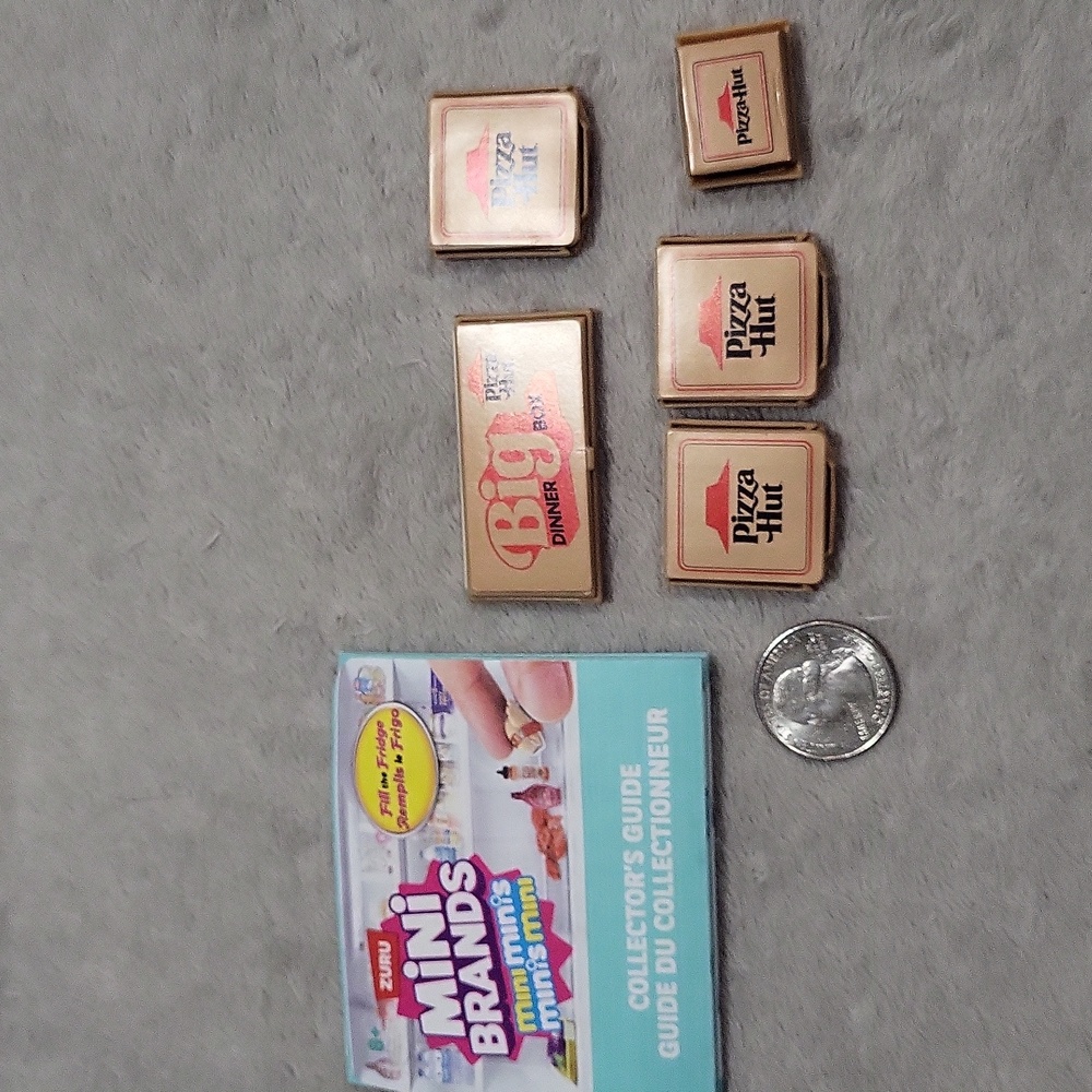 Mini Brands Fill The Fridge Pizza Hut Set - Picture 4 of 4
